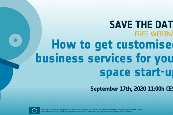 Astropreneurs Webinar · How to get customised business services for your space start-up