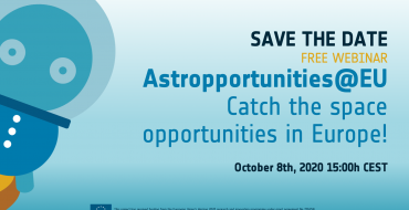 Astropreneurs Webinar · Astropportunities@EU – Catch the space opportunities in Europe!